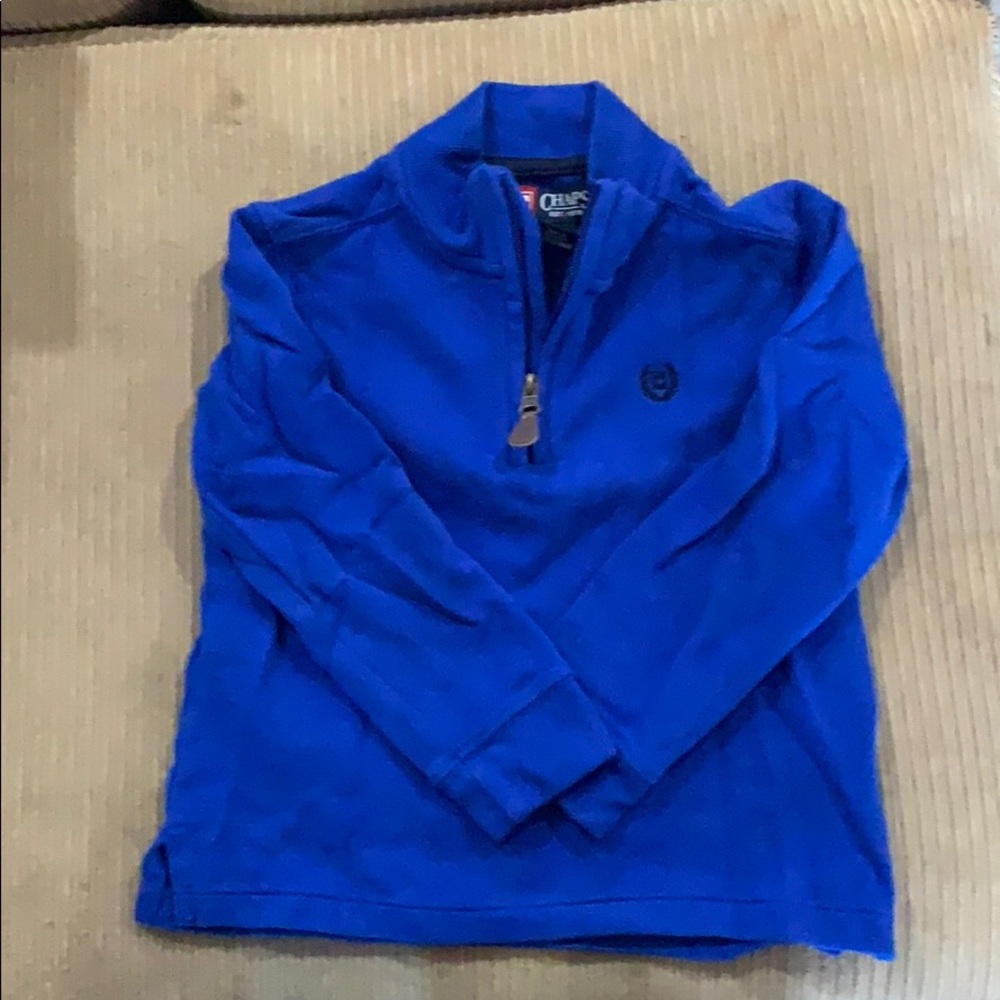 Boys Chaps Size 5 zip up pullover